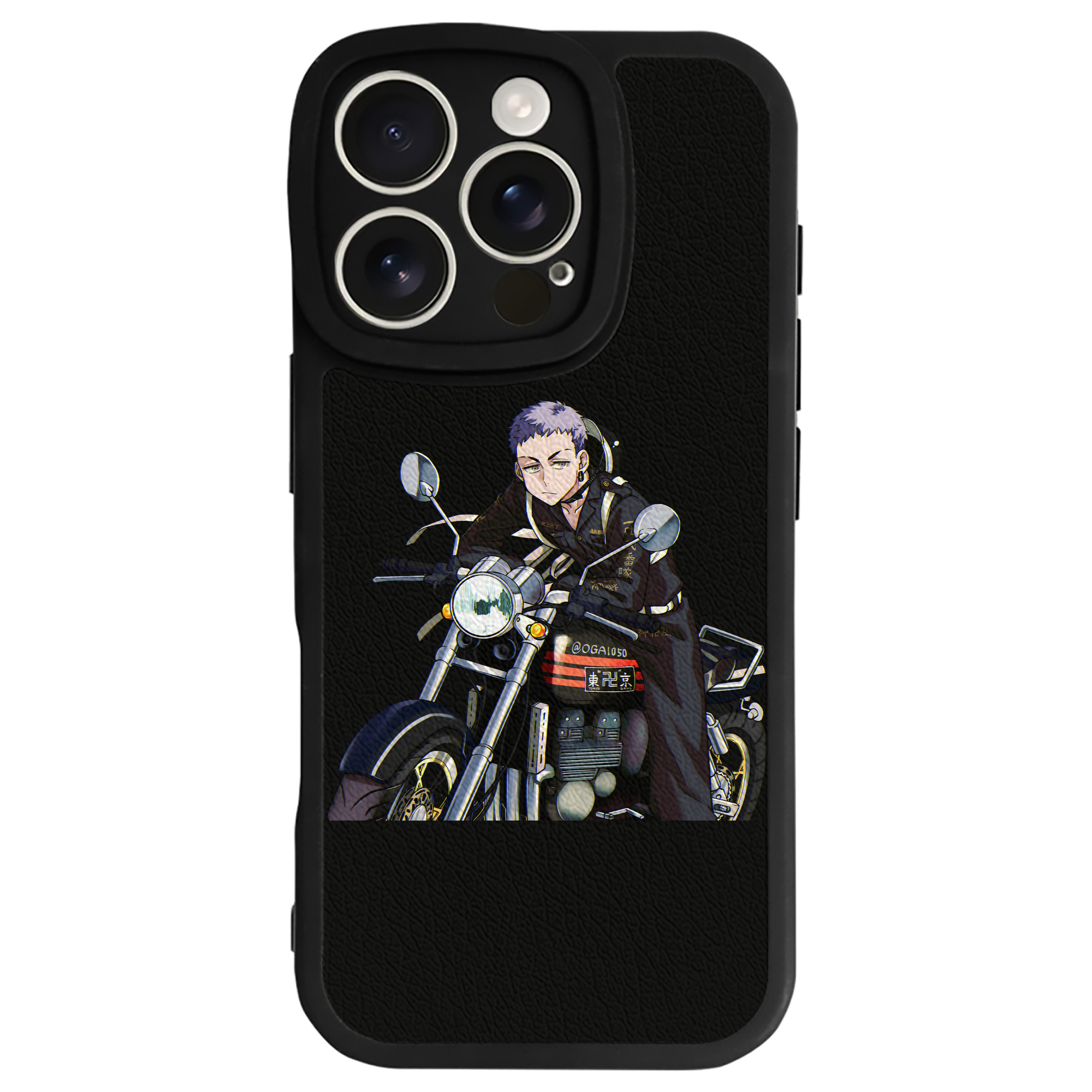 （画像用） 東京リベンジャーズ Tokyo Revengers 【iPhone 16シリーズ対応】シリコンスマホケース（レザー調） 材質：シリコン